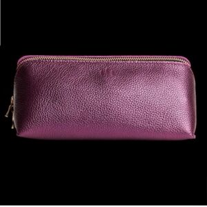 Portland Leather Goods Wide Mouth Pouch Ultraviolet